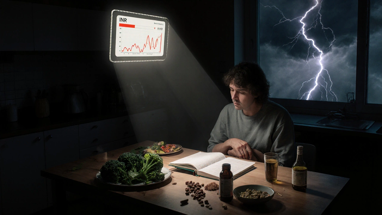 Using Food Diaries on Warfarin: Tracking Vitamin K for Safety