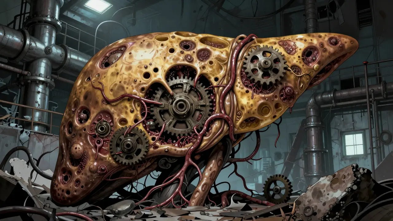 Cirrhosis: Understanding Liver Scarring, Failure Risk, and Transplantation