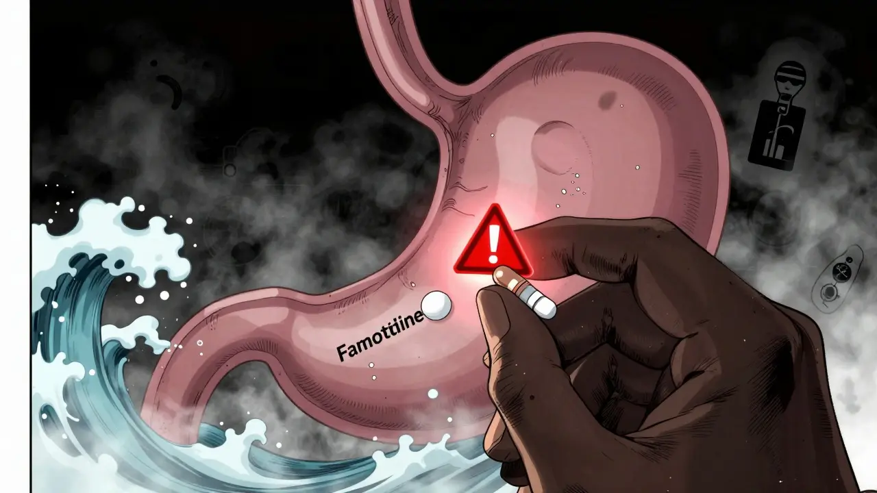 H2 Blockers and Their Dangerous Interactions with Antivirals and Antifungals