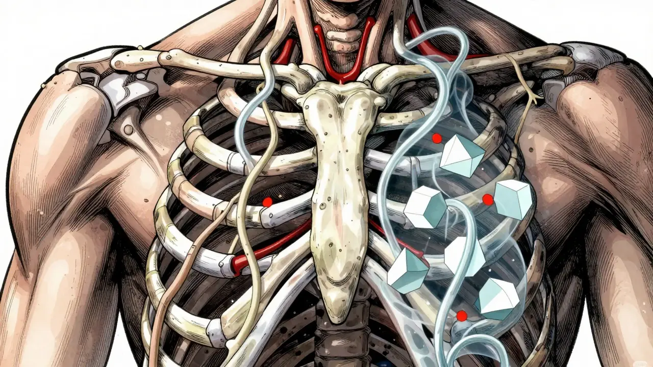 Herbal toxins interacting with medicine inside body