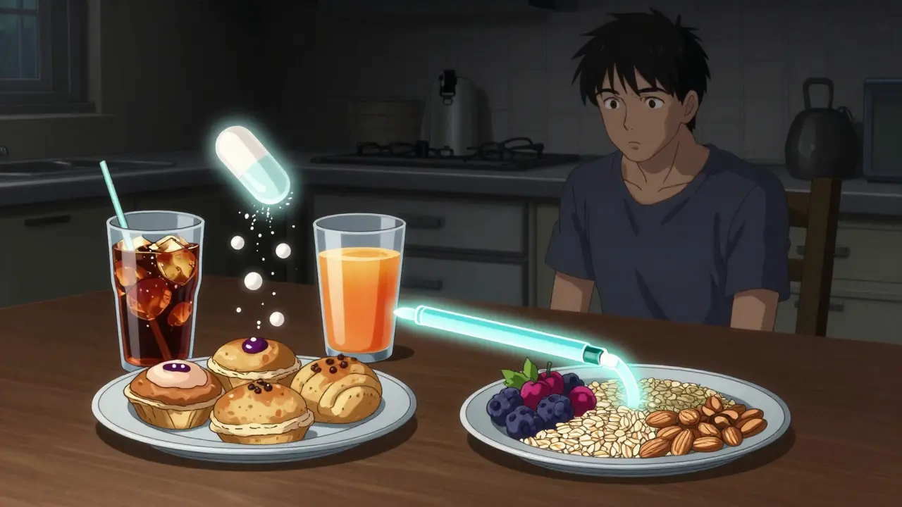 Sugar Intake and Diabetes Medications: How Diet Affects Your Treatment